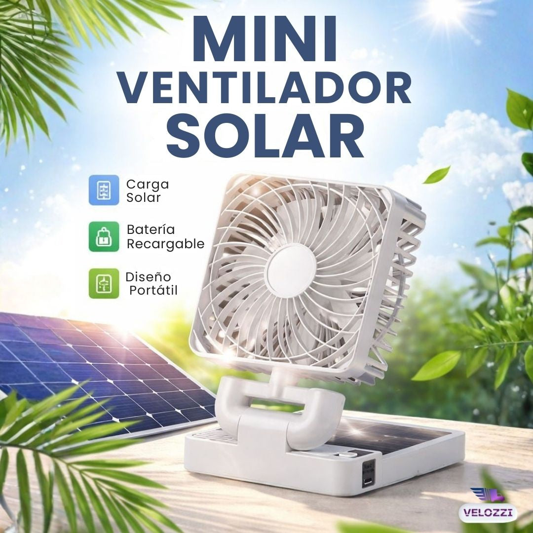 Mini Ventilador Solar - SOLARYX®