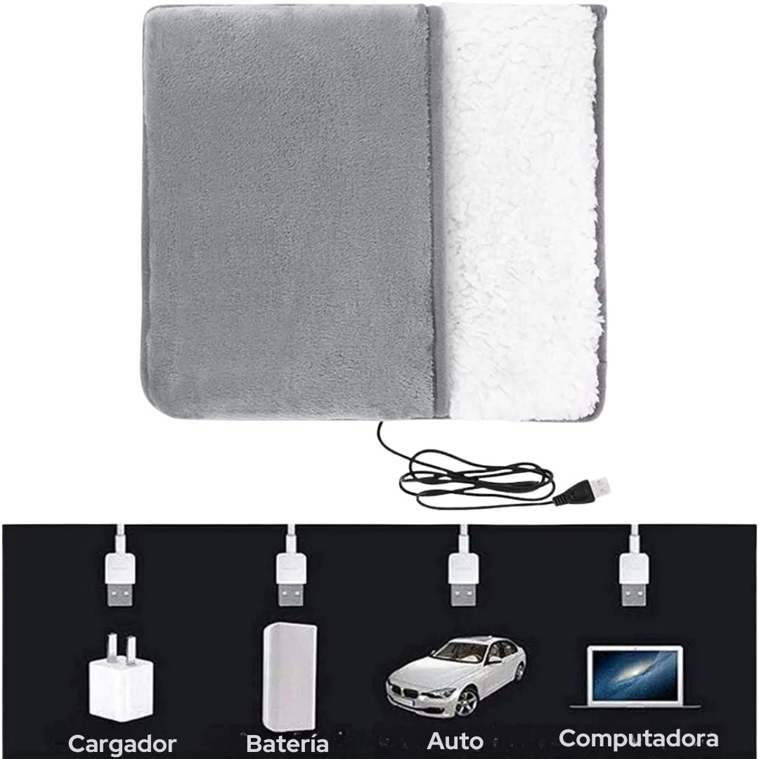 Calentador de pies en terciopelo - Thermiya®