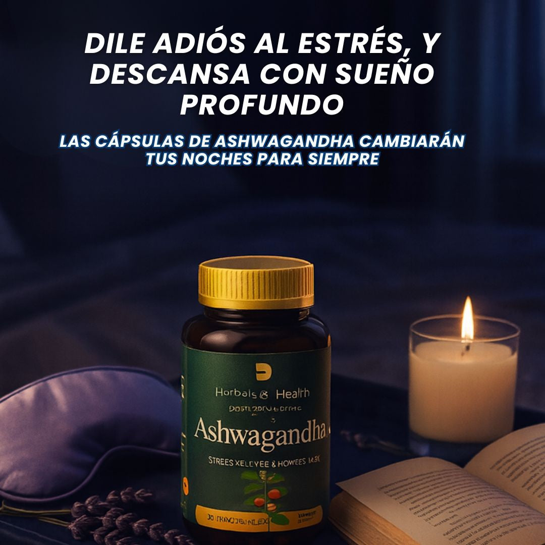 Ashwagandha 60 Píldoras - Herbals & Health®