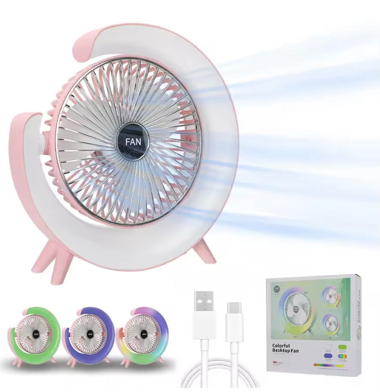 VENTILADOR LED PORTÁTIL