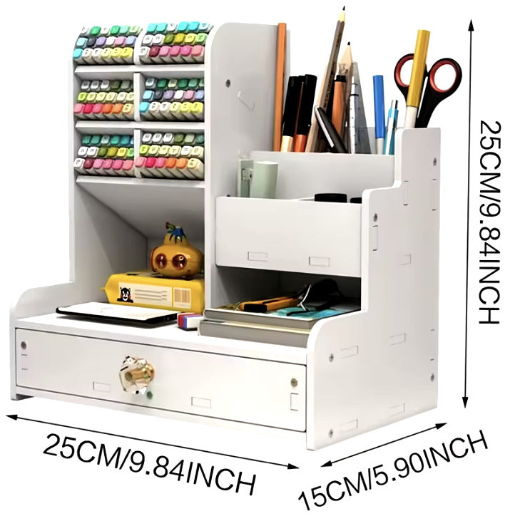 ORGANIZADOR DE ESCRITORIO MULTIFUNCIONAL