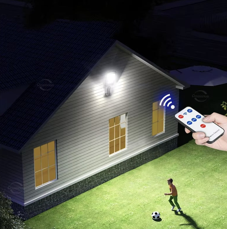 Luz solar con sensor - LumiTech