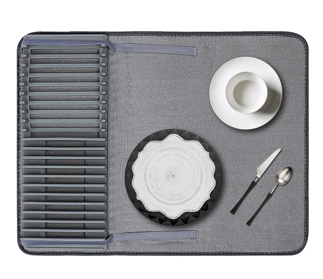 TAPETE MICROFIBRA + ESCURRIDOR 2 EN 1 - HomeDry®