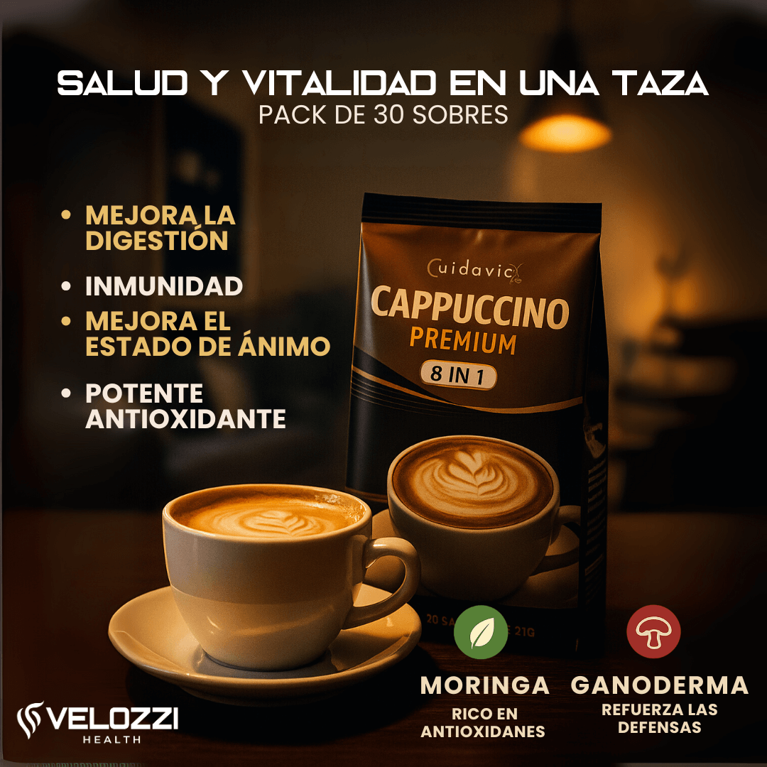 Pack de 30 sobres - Coffe extreme 8 en 1 con componentes vitales