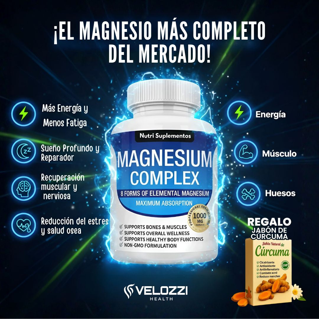 Magnesium Complex 8 en 1 - MagneTotal®