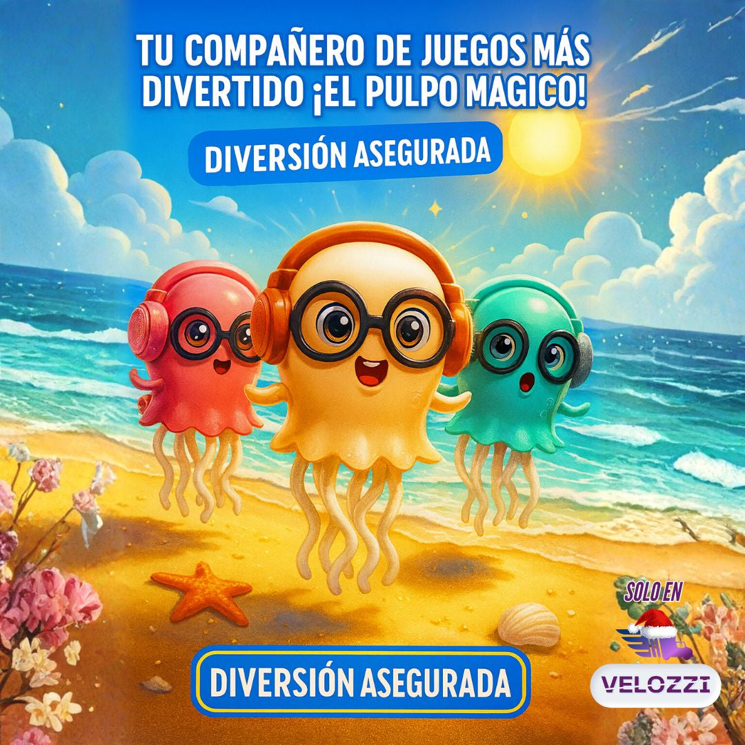 Pulpo Mágico - OctiBoom®
