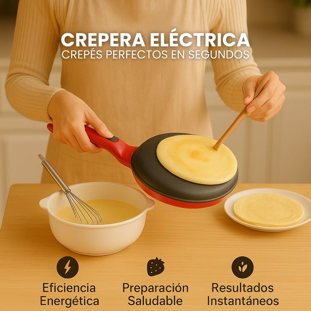 CREPERA ELÉCTRICA - CrepeMax®