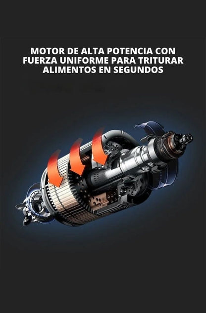 LICUADORA DE 5 VELOCIDADES 2 EN 1 - DualMix®