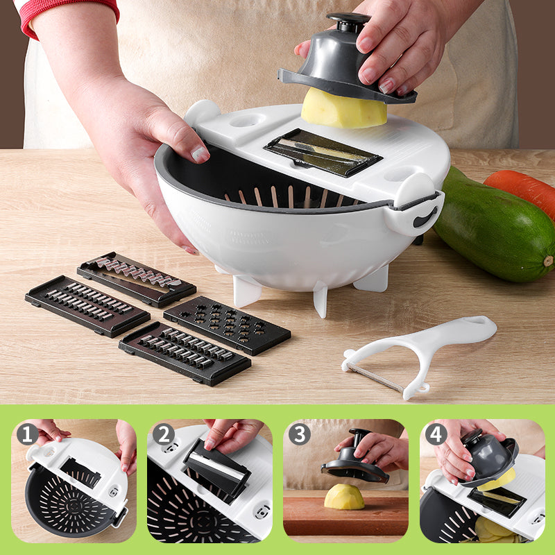 Picadora de verduras multifuncional - NutriBlade®