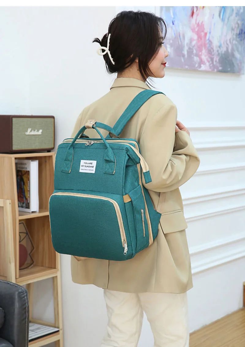 Mochila con cuna plegable - BebéGo®