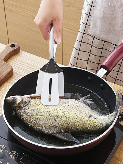 Espátula Escurridora de Acero - CleanFlip®