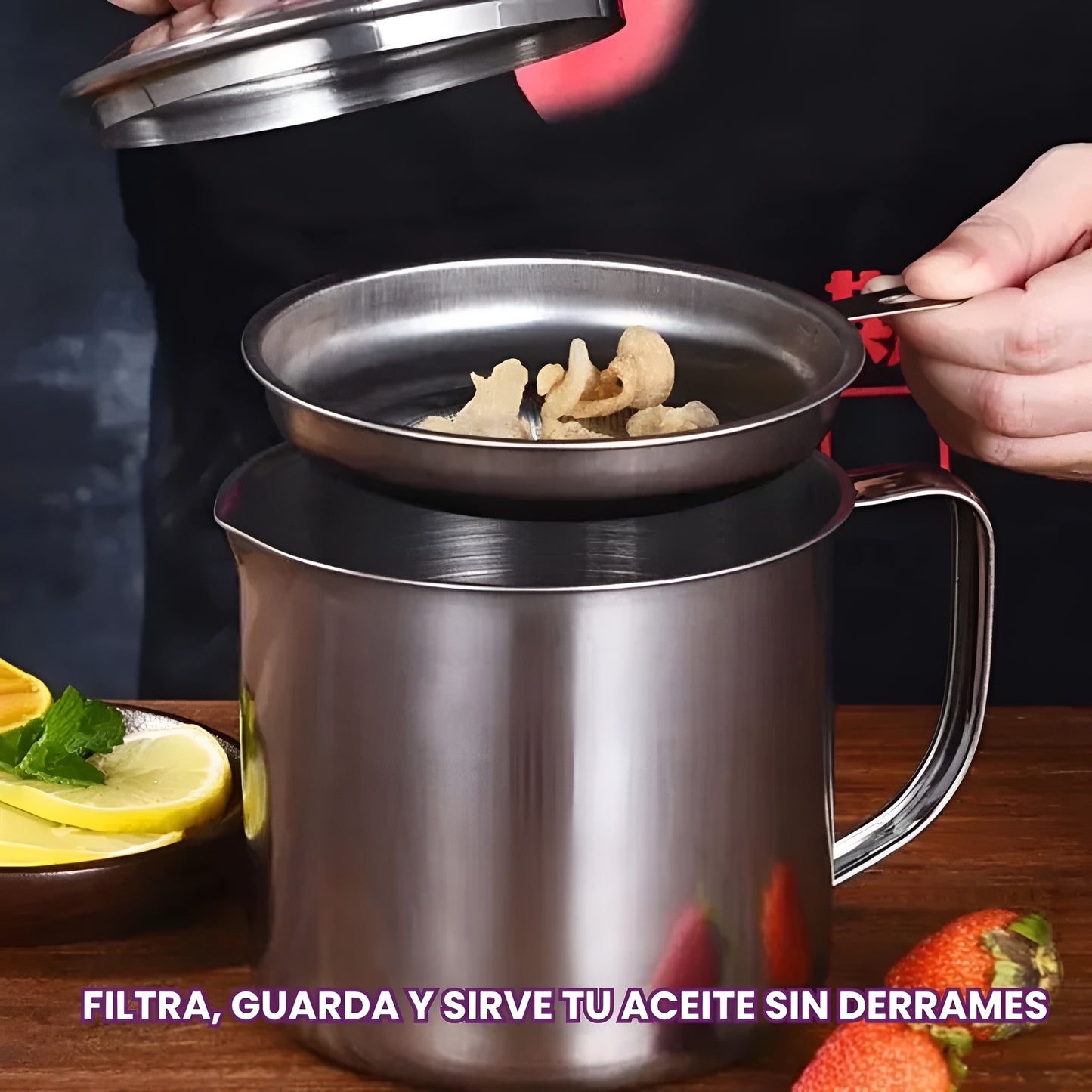 Olla con filtro para Aceite - OliPure®