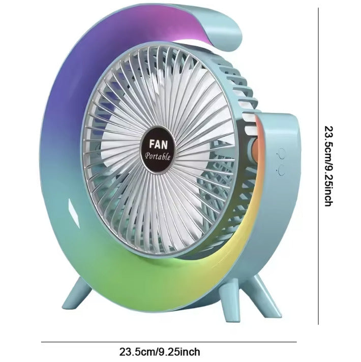 VENTILADOR LED PORTÁTIL