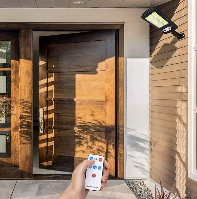 Luz solar con sensor - LumiTech