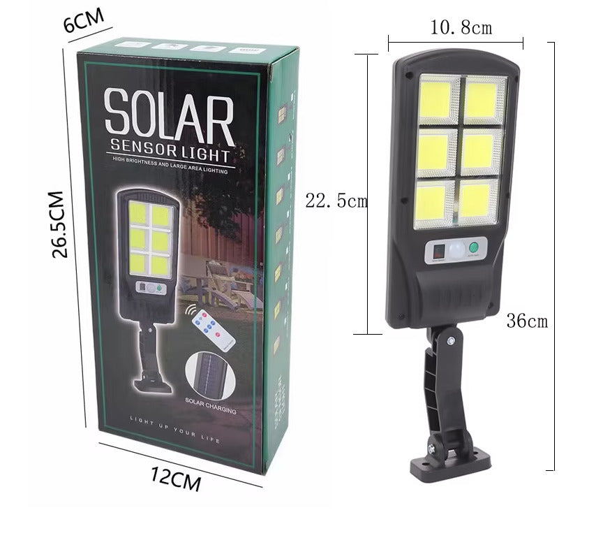 Luz solar con sensor - LumiTech