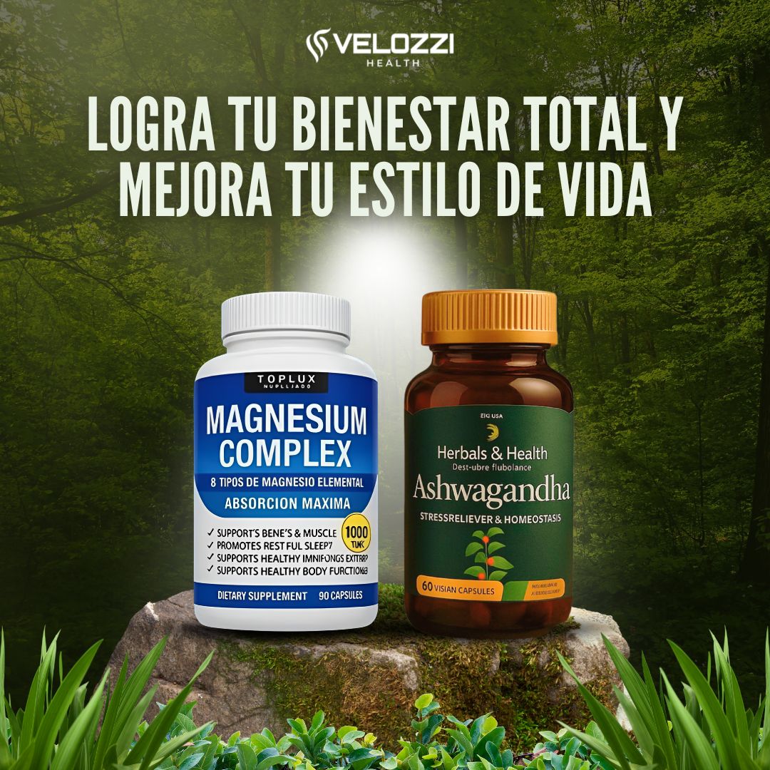 PACK BIENESTAR TOTAL® (Magnesium Complex 8 en 1 + Ashwagandha)