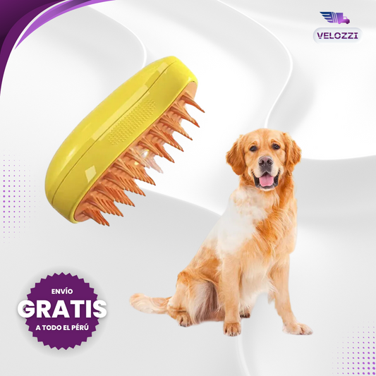 Cepillo Vaporizador para Mascotas