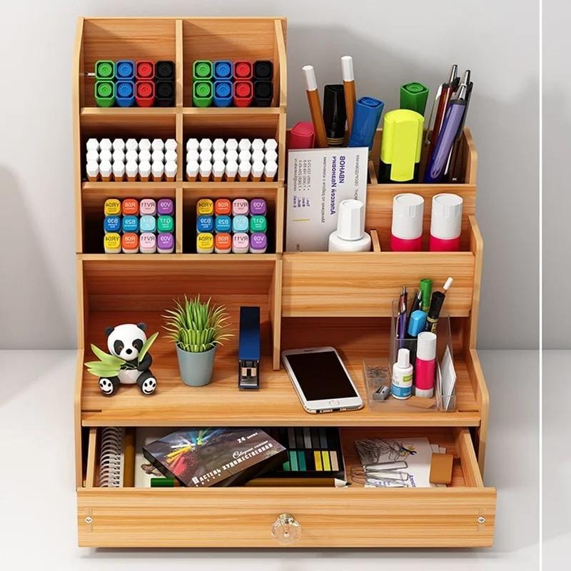 ORGANIZADOR DE ESCRITORIO MULTIFUNCIONAL