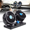 Ventilador doble para carro