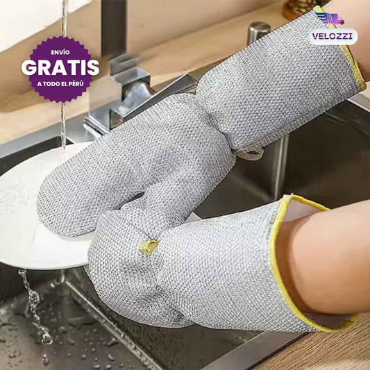 GUANTES DE ACERO CON SUPERFICIE DESLIZANTE