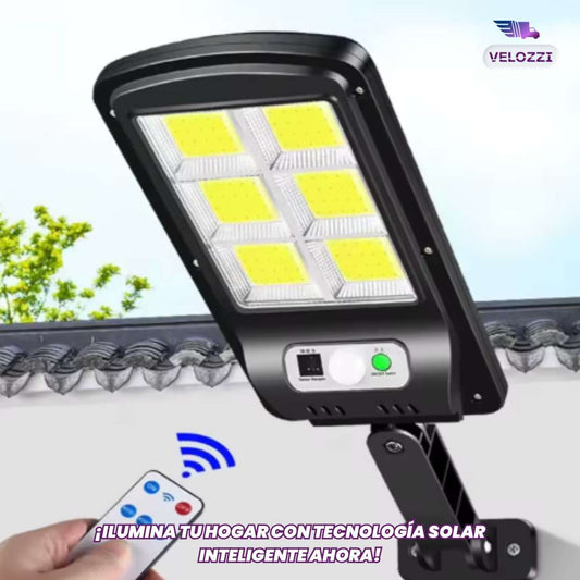 Luz solar con sensor - LumiTech