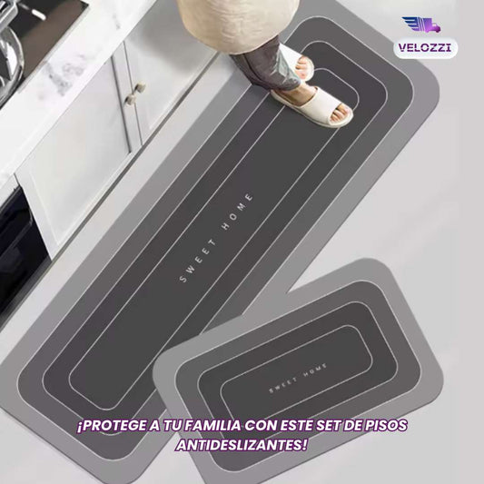 SET DE 2 PISOS ANTIDESLIZANTES - ANTISLIP PRO