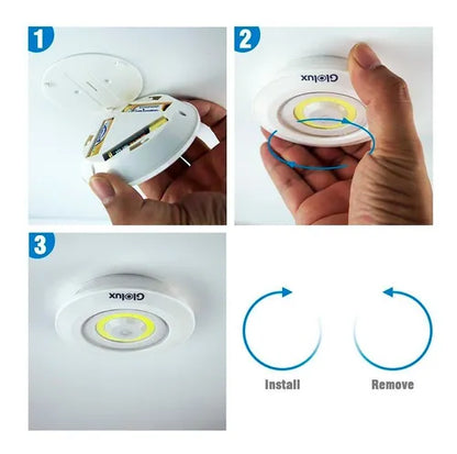 KIT DE 3 LUCES LED CON CONTROL