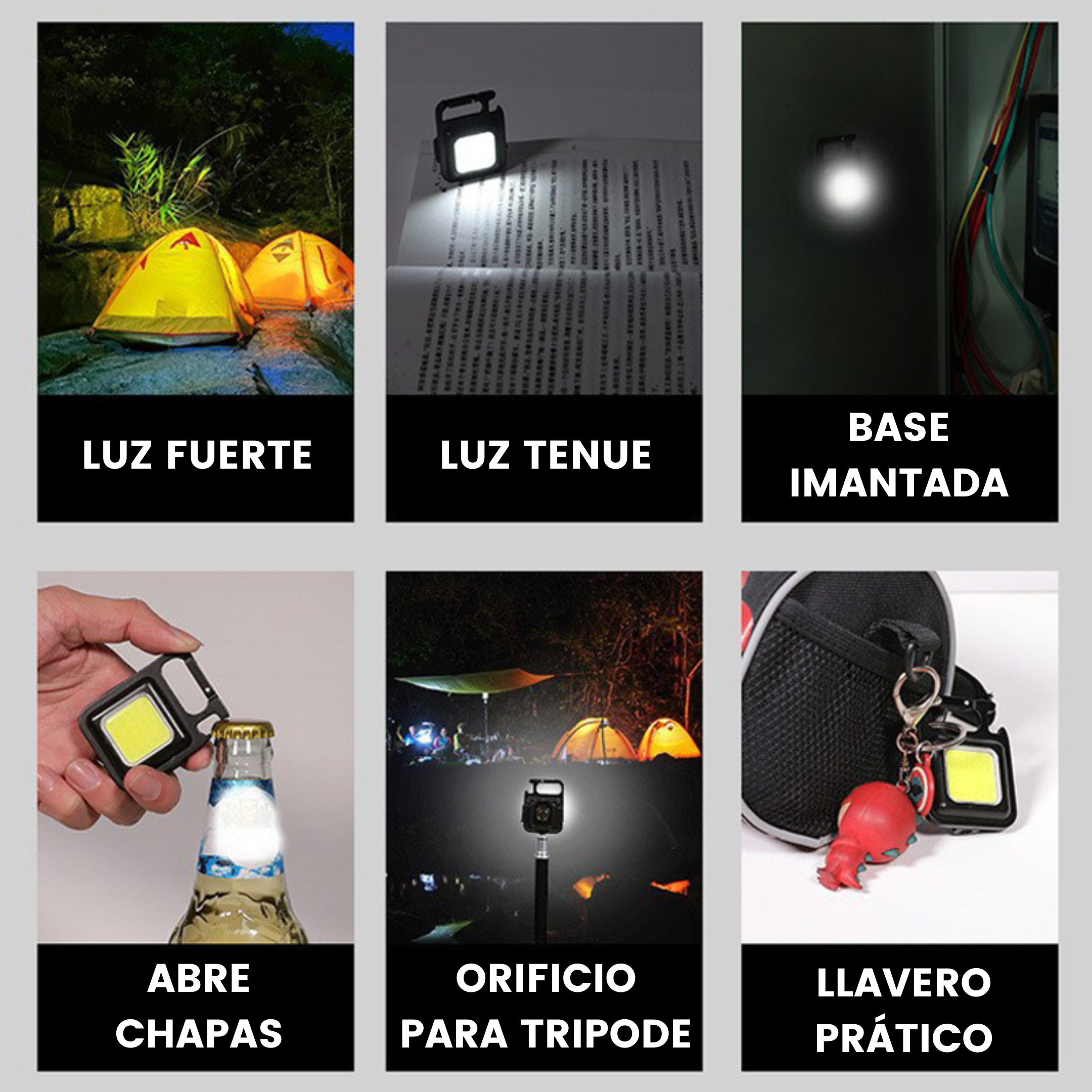 Llavero Led Multiusos